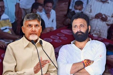 TDP chief Chandrababu Naidu and YSRCP Minister Kodali Nani