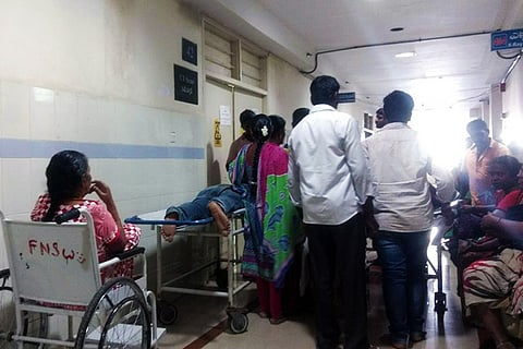 Long queues and struggling patients: Just one CT scan machine at the Guntur govt hospital 