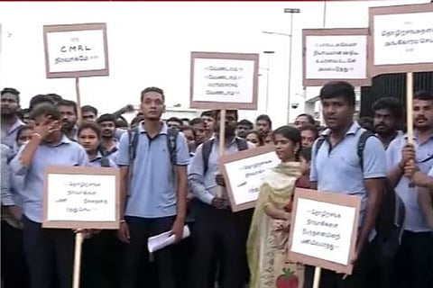 Parts of Chennai Metro services suspended after staff strike