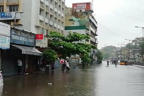 Several parts of Chennai witness flooding and water logging