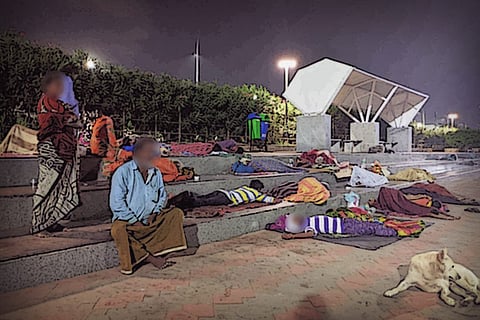 Hounded by cops, abandoned by state: Chennai’s homeless fight for dignity on the streets