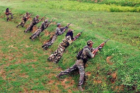 anti-naxal combing