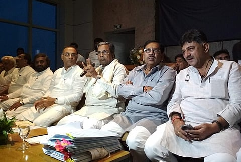 K'taka Cong legislators vent ire against coalition govt at party meet in B'luru