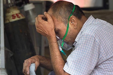 Covid patient