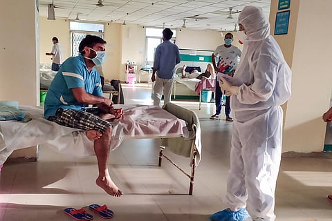 COVID-19 hospital ward
