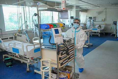 Representative image of a hospital, as all Omicron variant cases in Karnataka to be treated at Bengaluru's Bowring Hospital
