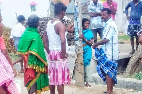 TN man's mother tied to pole, beaten by his girlfriend’s father