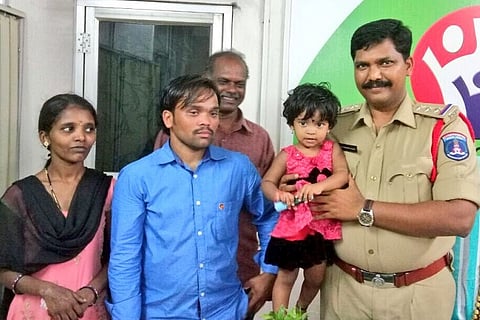 Cyberabad police crack kidnap case of toddler within a day, arrest labourer