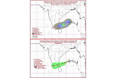 Gaja update: Cyclone likely to make landfall between Pamban and Cuddalore