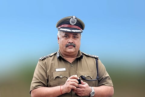 DGP Rajesh Das who has been accused of sexual harassment by a female IPS officer