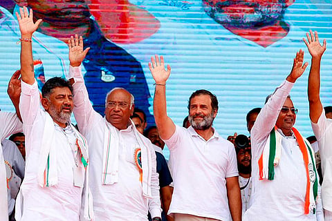 Congress asks winning MLAs to reach Bengaluru as party senses victory