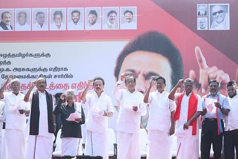 Stalin, Vaiko, Thiruma, 8,000 others booked for DMK's anti-CAA rally in Chennai
