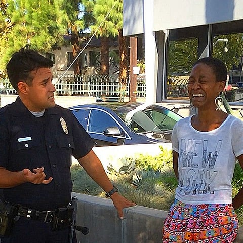 Actor kisses husband, gets detained by police on suspicion of prostitution