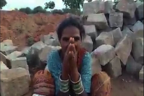 Telangana woman claims land encroached by Gram Panchayat for new dump yard 