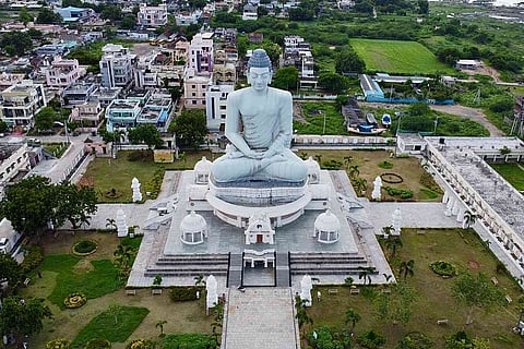 Buddha statue in Amaravati: After AP HC orders to develop state capital, protests continue to ‘Build Amaravati’ 