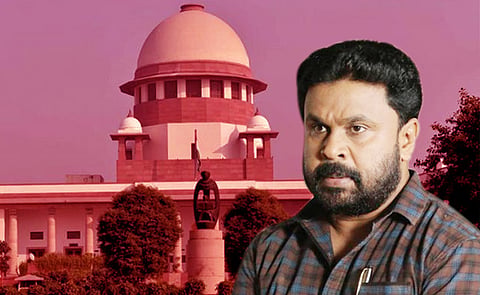 Actor Dileep against the backdrop of Supreme Court