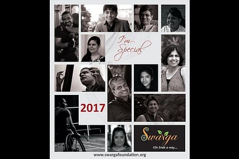 A date with the disabled: Swarga's calendars feature models with special needs