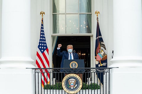 US President Donald Trump 