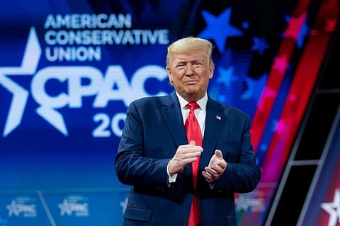 US President Donald Trump