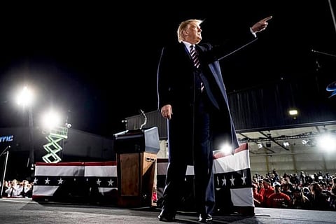 US President Donald Trump