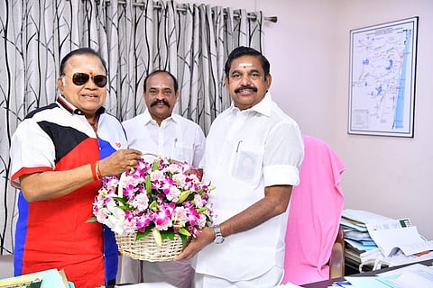Suspended from DMK for derogatory comments on Nayanthara, Radha Ravi joins AIADMK