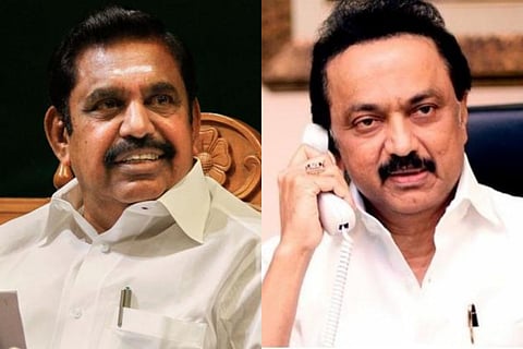 Chief Minister Edappadi K Palaniswami and DMK chief Stalin