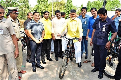Vizag's municipal officials will now whiz past you, thanks to these new e-bikes