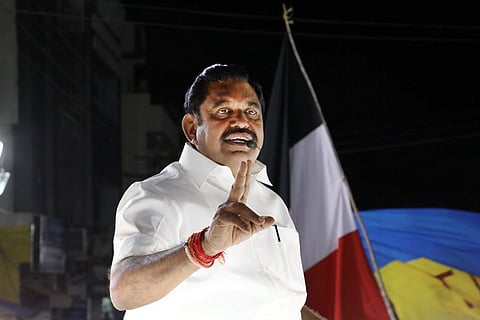 Tamil Nadu Opposition Leader Edappadi K Palaniswami
