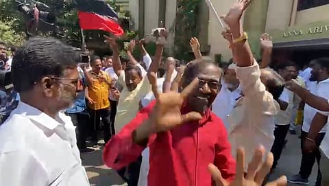 EVKS leads in Erode-East bye-poll, celebrations break out in DMK-Congress camp