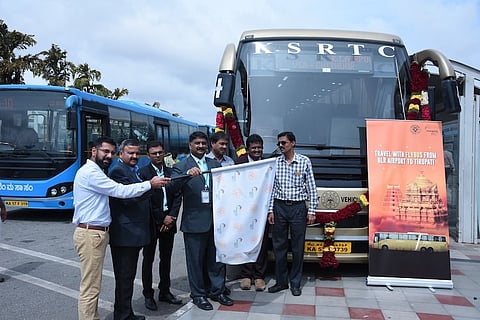 KSRTC launches bus service from Bengaluru Airport to Tirupati 