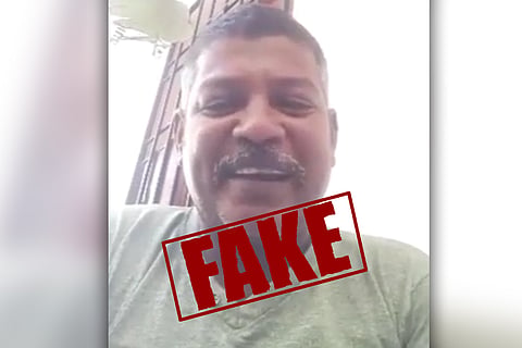 Man fake news