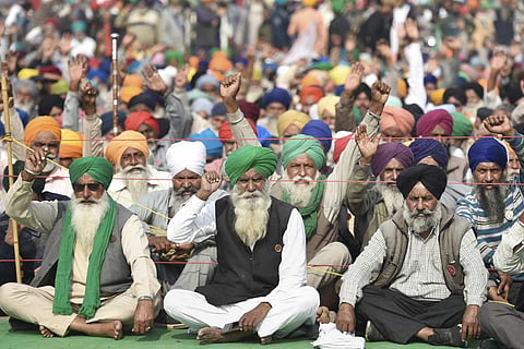 Farmers at Singhu border call for Bharat Bandh on December 8