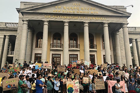 Hundreds protest in Bengaluru, join global movement against inaction on climate change