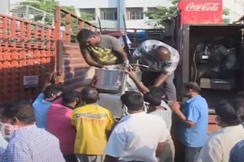 Fusion Foods in Siripuram being vacated