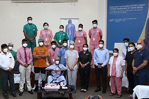 Doctors at Chennai’s Gleneagles Global Health City