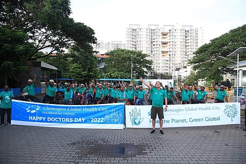 Gleneages Global Health City organises cyclothon