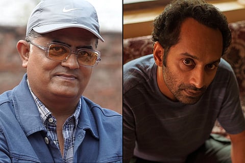 Actor Gajraj Rao on the left and actor Fahadh Faasil on the right. 