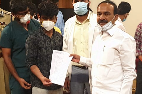 Junior Doctors meeting with Telangana Health Minister