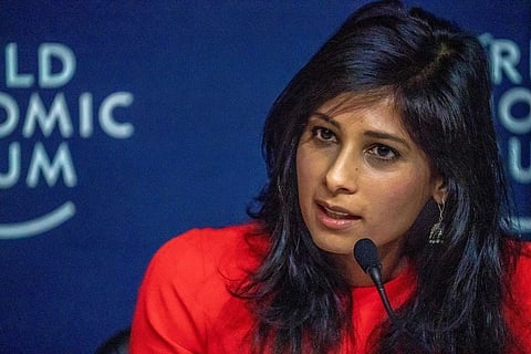 Gita Gopinath speaking