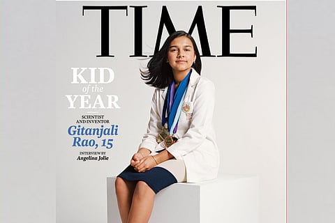 The cover of TIME magazine