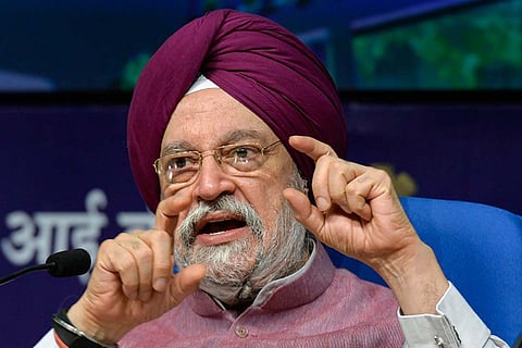 Civil Aviation Minister Hardeep Singh Puri