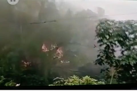 Army helicopter crashes in Tamil Nadu