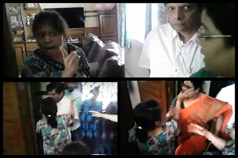 Raided by NGO for suspected child labour, Hyderabad woman slaps activists, beats kid