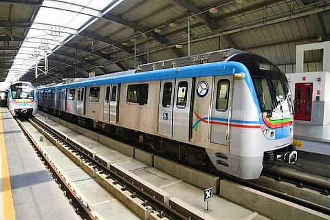 '2599 metro pillars erected in 2599 days': Work on 66-km stretch of Hyd metro finished