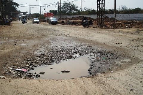 PIL filed in Hyderabad HC over the condition of roads in the city