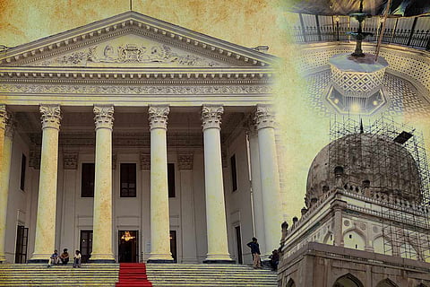 British Residency, Gulzar Houz fountain, Qutb Shahi tombs in Hyderabad 