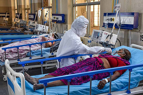 Representative image of a hospital bed