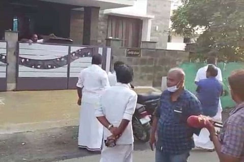 The I-T raids taking place