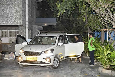 I-T OFFICIALS AT CENTRE FOR POLICY RESEARCH (CPR) OFFICE 