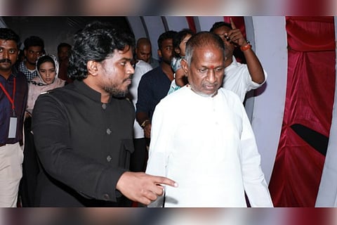 Ilaiyaraaja attends audio launch of Yuvan’s debut production ‘Pyaar Prema Kaadhal’